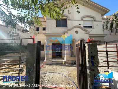 Villa F3 for sale, a rare sale booked for 2022. Villas for sale in Madinaty, VG3 in its nearest delivery collections, Group 35 Townhouse Villas.