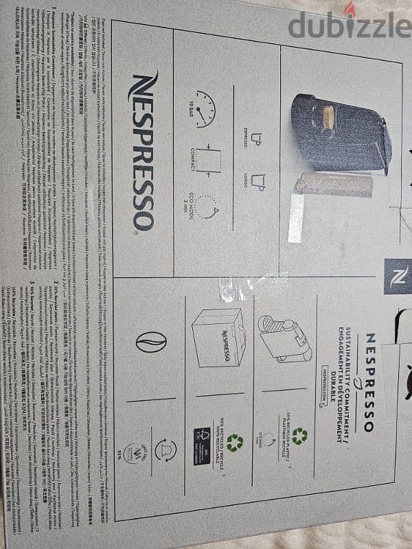Nespresso essentially mini coffee machine 1