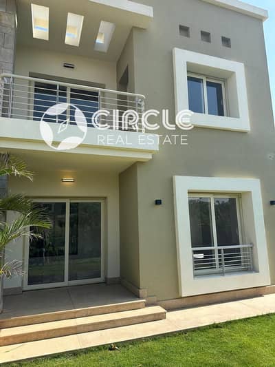 Standalone Villa With Private Garden Living Room Semi-Furnished Ready To Move For Rent In Oriana Cairo Festival City