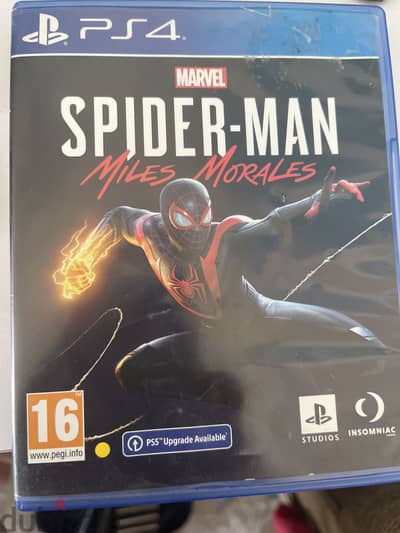 Spider Man miles morales PS4