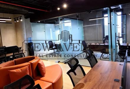 Fully Finished  Office space open view plaza 223 m for rent at EDNC