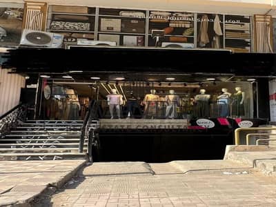 محل تجاري للبيع في مدينة نصر تقاطع حسنين هيكل مع عباس العقاد واجهة ٦ م