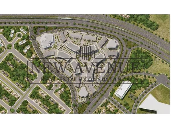 Large 192m office space in Levels Business District, City Gate. Core & Shell, flexible layout, high investment potential, 4-year delivery