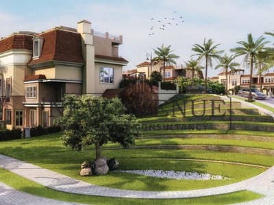 standalone villa with  garden -  with low down payment - installments delivery in 2027 in sarai by madenit misr