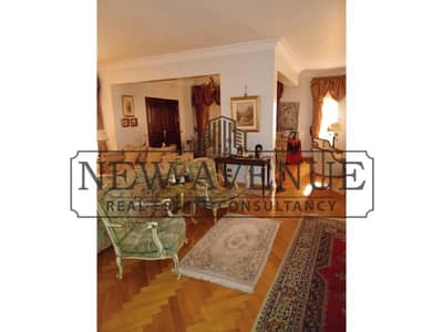 Standalone villa with roof fully finished and furnished ready to move in east academy in new cairo