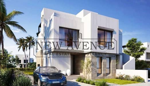 Junior Upper Chalet For sale with installments -210m -roof - 3 Bedrooms -Nanny Room - Ready to move- Fully finished - Swan Lake North Coast