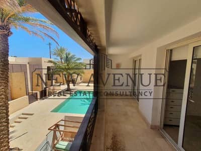 تاون هاوس تشطيب كامل بالتكييفات-160م - 3 غرف نوم-3حمام - الجونة