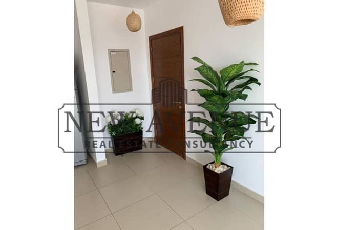 جينيورشاليه 96 مترللبيع في ألماظة باي بيتش تاون الساحل الشمالي - تشطيب كامل - استلام فورى  Almaza Bay Beach Town