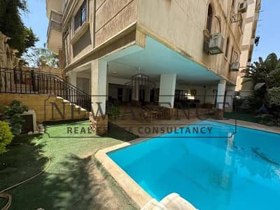 Luxury Villa Over Wide Greenery - Pool - Near 90 St -Ready to move - South Academy New Cairo