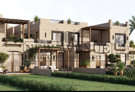تاون هاوس town house  للبيع موقع مثالي على البحيرة مباشرةً بحري استلام ٢٠٢٧ في سغادة SAADA الساحل الشمالي