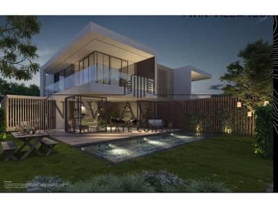 Located in one of the most prestigious communities in West Cairo this ready to move twin house offers a spacious layout prime location
