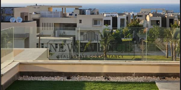 penthouse upper chalet fully finished and furnished sea view bahary ready to move in hacienda white north coast