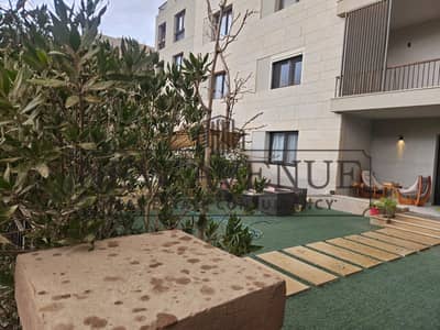 اقل من سعر السوق شقه ارضي ب جنينه في ديستريكت فايڤ متششكبه بلتكيفات جاهز للسكن District five