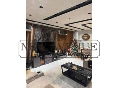 Fully Finished Luxury Quattro with Kitchen , ACs and Garage in Taj Sultan - Taj City compound  220m BUA+133m Garden and Roof 3BR  Price 21,000,000 EGP