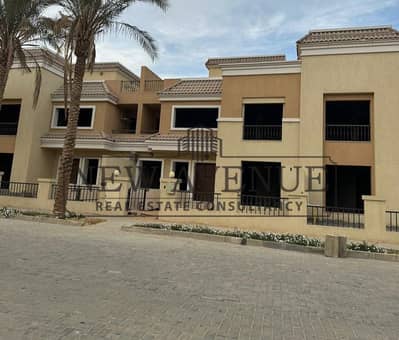 اس فيلا للبيع ب جاردن  استلام فوري نصف تشطيب ب موقع مميز فى سراى مستقبل سيتى