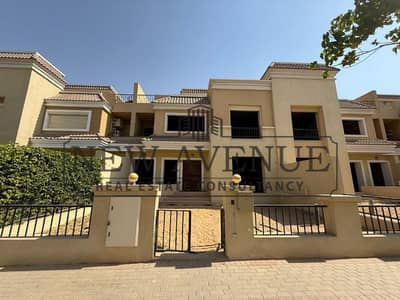 S Villa delivered  with installments and Prime Location in Sarai Mostakbal City
