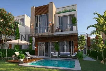 Standalone 428m in Azzar Legacy Golden Square 7 Bedrooms including 5 master and Nanny’s room  2 Bathrooms With Pool , Core and Shell Delivery 2029