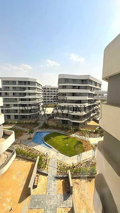 شقة ١٥٣متر بلوم فيلدز مستقبل سيتي تطوير مصostakbal City Tatweer Misr غرفتان ثلاثة حمامات نصف تشطيب استلام فورير Bloomfields M