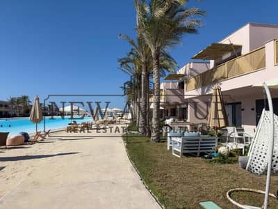 Ground Chalet with Garden Fully Finished 2 Bedrooms for sale in Playa Ghazala Delivery This Year