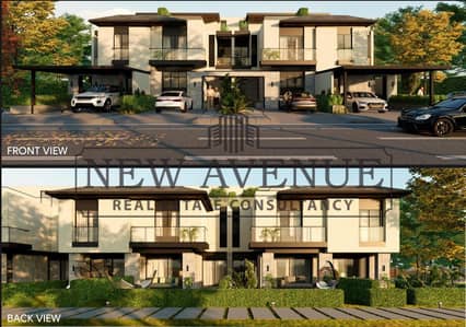 ريسيل دوبلكس ارضي بحديقة بموقع مميز لاندسكيب استلام سنة في تلال ايست Telal East Roya developments