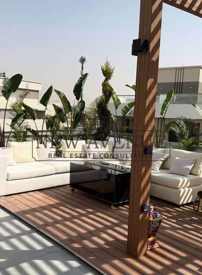 Luxurious finishing penthouse very prime location direct on the Main landscape in Sodic Villette sky condos compound with open view