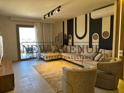 شاليه ريسيل ٣ غرف نوم بموقع مميز مطل على حمامات سباحة  ومناظر طبيعية استلام فوري في هاسيندا باي