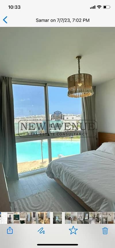 Luxe finished chalet for sale at Fouka Bay North Coast Direct Lagoon View