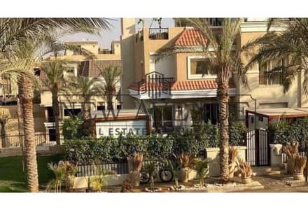 S Villa Corner For Sale at Sarai S2 Mostakbal city MNHD With Prime Location Ground With Garden Ready To Move