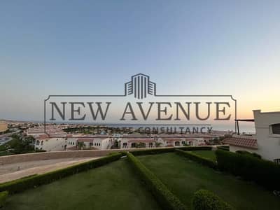 Chalet for sale in La Vista 6 Ain Sokhna 150m 3 bedrooms 4th row with sea view and prime location Fully finished with ACs and kitchen ready to move