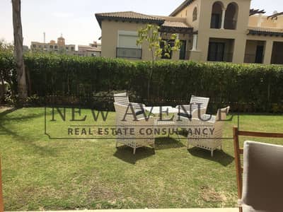 مراسي فيرونا Marassi Verona تاون هاوس كورنر للبيع فيو علي لاندسكيب خطوات لحمام السباحة و البحيره  متشطب بالكامل بالتكيفات بحري