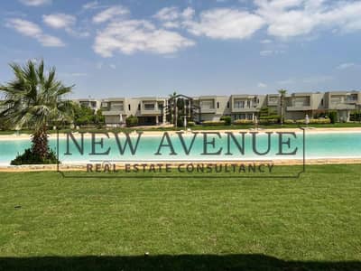 Standalone villa for sale in Azha Sokhna – directly on the lagoon in a very prime location 4 rooms 4 baths maid and driver rooms fully furnished