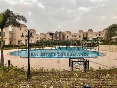 Twin house Villino New Cairo Near Rehab Very Prime Location Overlooking Greenery Landscape Three Bedrooms Plus Living Room