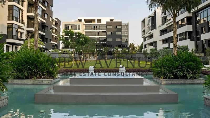 شقة للبيع فى سيجنتشر ووترواي القاهرة الجديدة  signature Waterway New Cairo فى موقع متميز جدا فيو مباشرعلى لاندسكيب و نافوره جاهزة على الاستلام الفورى