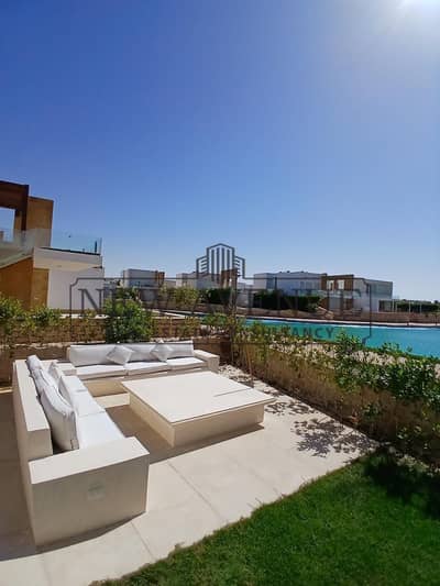 For Rent Standalone Villa in Seashell Levels Air 5 Master Bedrooms Direct on Lake Fully Furnished 7 minutes Walking Distance to the Beach 1Min to Pool