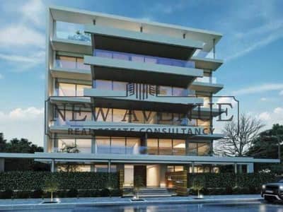Ground apartment for sale in lake view residence 2 best location private pool Wide view lagoon semi finished delivery this year price is negotiable