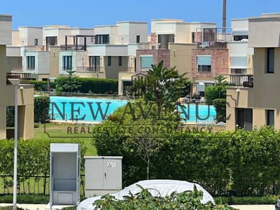 توين هاوس للبيع فى مراسي مرحلة بلانكا الساحل الشمالى  إعمار Marassi Phase Blanca North Coast Emaar مفروشة بالكامل  بحري جاهزة على الاستلام الفورى