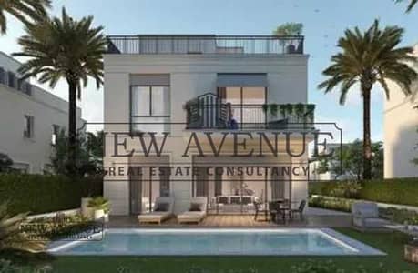 فيلا مستقلة مع اقساط للبيع فى بيل إعمار Belle vie Emaar فيو على البحيرة
