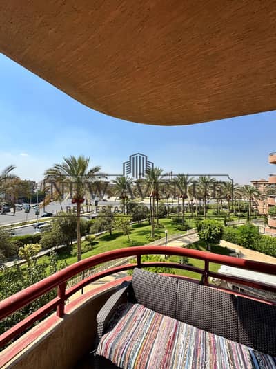 Apartment for sale at Rehab1 New Cairo landscape view special finishing Shutters Ready to move