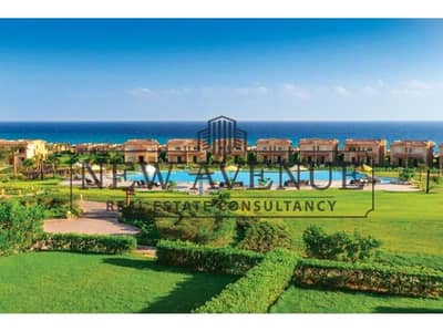 شاليه ارضي بجنينه للبيع فى تلال شورز السخنة Telal Shores Al Sokhna موقع متميز فيوعلى البحر مباشرة