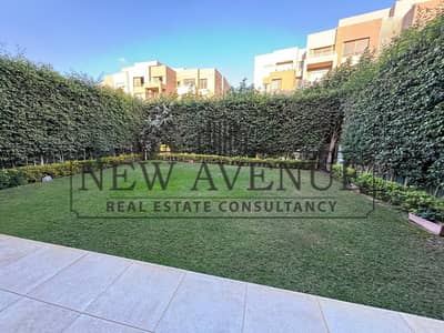 Under market price ground apartment for sale in VGK palm hills very prime location North oriented with greenery view High end finishing ready to move