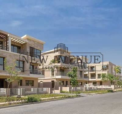تاون كورنر للبيع فى  تاج سيتي مرحلة أوريغامي Taj city phase Origami على ڤيو لاند سكاب التسليم  يناير ٢٠٢٨