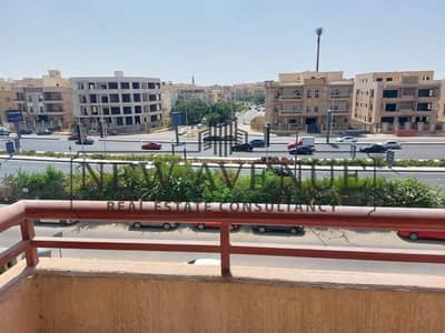 Fully Finished Apartment in El Rehab City next to Gate 13, with a balcony overlooking the internal garden.