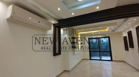 Apartment for rent in Eastown Sodic New Cairo super lux finishing with ACs and kitchen Overlooking greenery