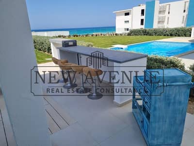 Standalone sea view fully finished with ACs in fouka  bay third row delivered loaded with furniture cabinets under market price 41,000,0000 millions .