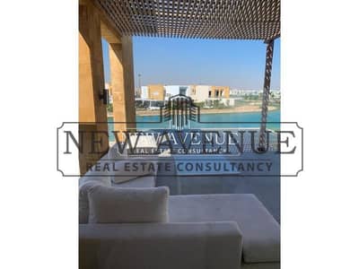 Lowest price fully furnished air block villa for sale in Seashell North Coast, first row of the lagoon, third row from the sea Ready to Move .