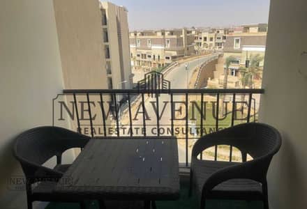 شقة للبيع فى سراي Sarai Mostakbal city  في موقع متميز فيو على فيلات و متشطبة تشطيب سوبر لوكس استلام فوري