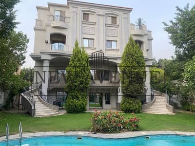 Palace with private pool and gym in Concord Gardens New Cairo fully furnished with central ACs and elevator prime location luxury mega villa