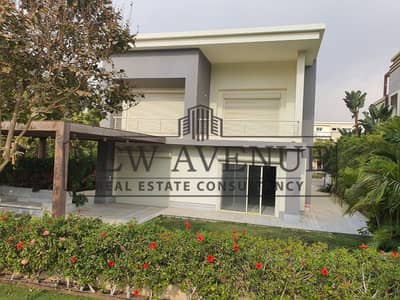 Standalone with Private roof Terrace for rent in Cairo festival City Compound with 4 bedrooms all with En-Suite Bathrooms