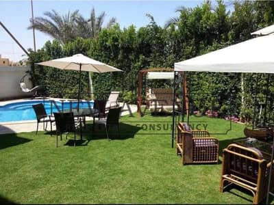 Fully Finished Ready to move Standalone Villa 700m with Swimming Pool for Sale in El Banafseg with open view and prime location
