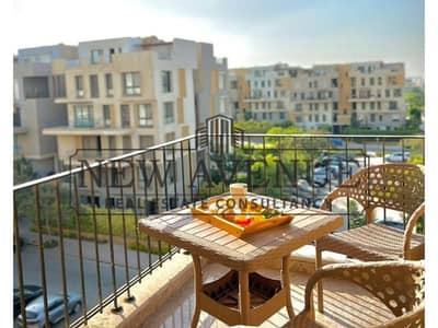 شقة فاخرة تشطيبات كاملة ومفروشة بالكامل بإطلالة بانورامية للإيجار في إيست تاون القاهرة الجديدة من تطوير شركة سوديك Eastown New Cairo
